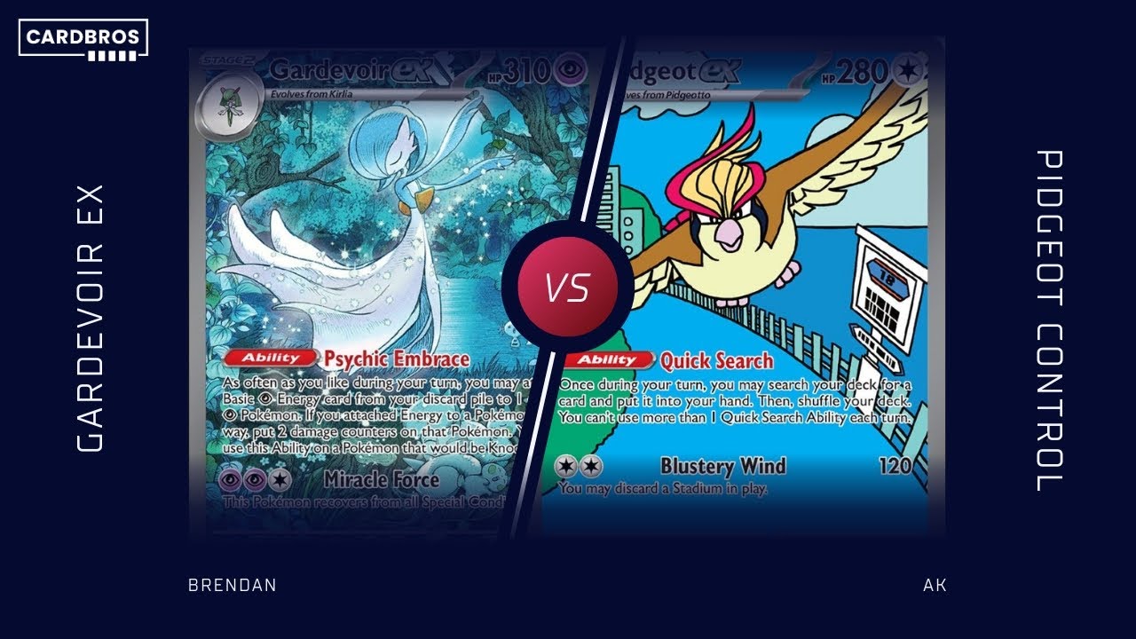 Gardevoir ex vs Pidegeot control | CARDBROS Pokemon Special Tournament 25 December 2025 Final