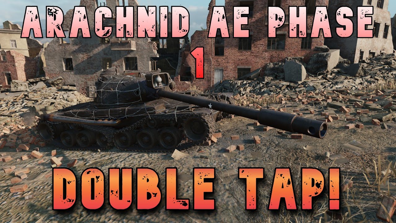 Arachnid AE Phase 1 Double Tap! ll Wot Console - World of Tanks Modern Armor