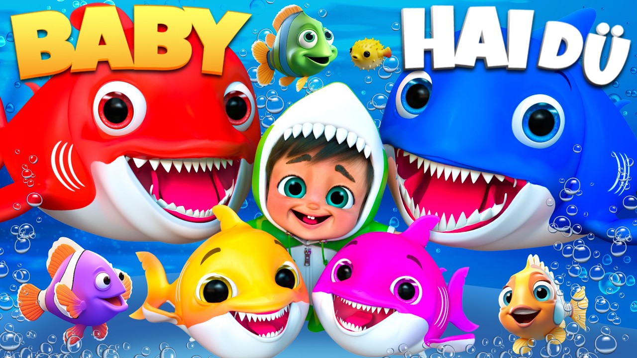 Das Abenteuer von Baby Hai | Kinderreime für Kinder | Super Luca Deutsch #kinderlieder