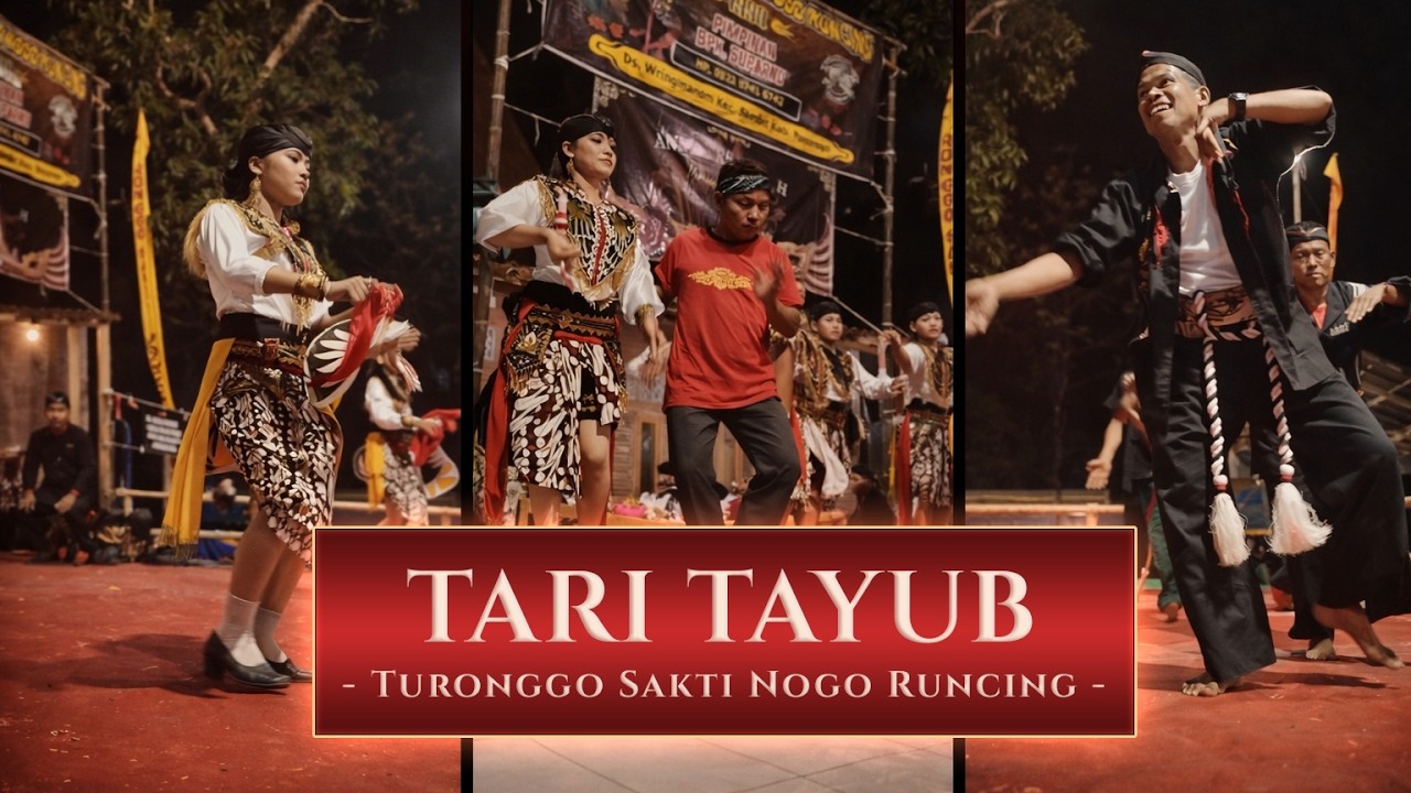 Tari Tayub & Jathilan Live in Srowongan Ponorogo | Turonggo Sakti Nogo Runcing Performance 