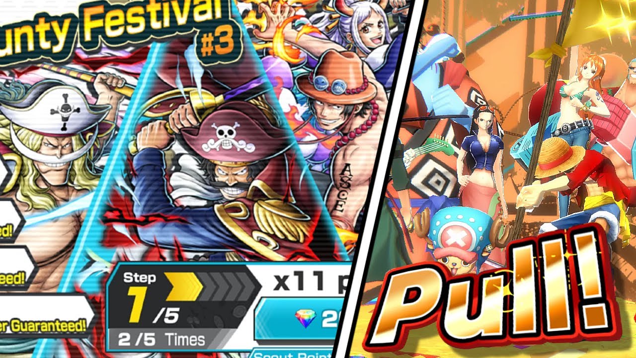 Вызов САМОГО БЕЗУМНОГО БЫВШЕГО БАННЕРА в One Piece Bounty Rush!!