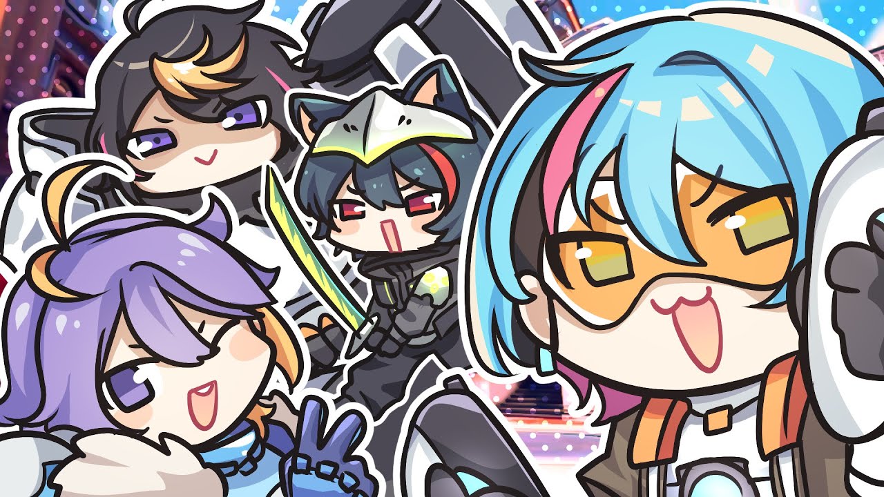 【Overwatch 2】 w/ Shu, Merry, Vox, & Aster 【NIJISANJI EN | Kyo Kaneko】