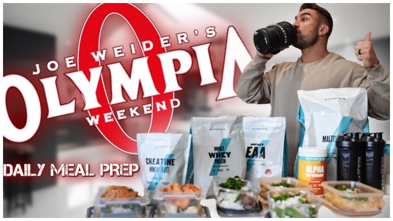 MR OLYMPIA DAILY MEAL PREP