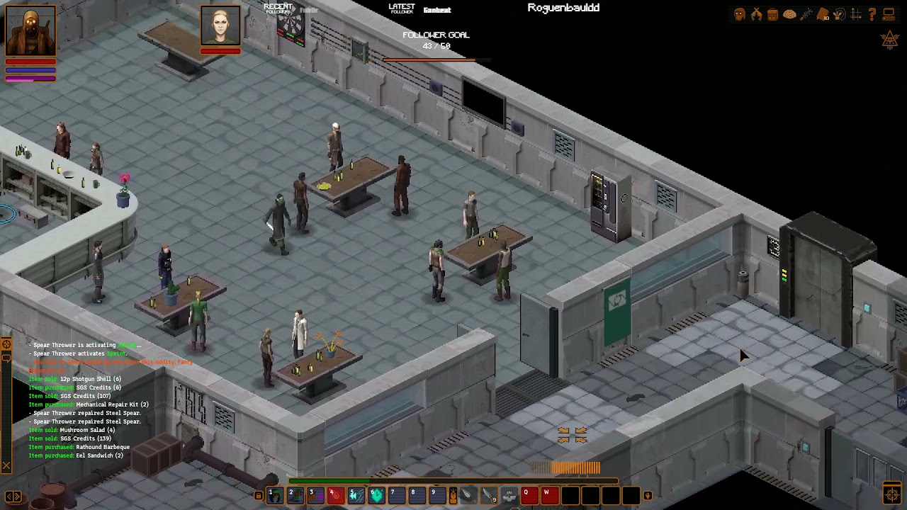 UnderRail - Dominating - Spear Thrower Build - Depot-A - IronMan run until now (Deathless/No reloads