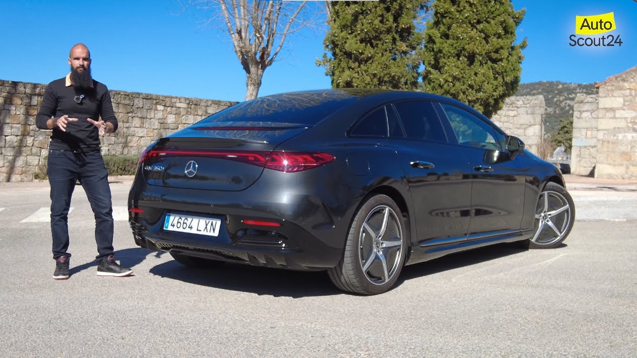 Mercedes EQE 350+| Prueba coche eléctrico / Review en español | #AutoScout24