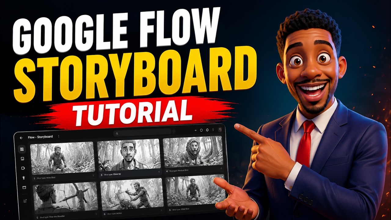 MASTERING STORYBOARD STUDIO IN GOOGLE FLOW AI