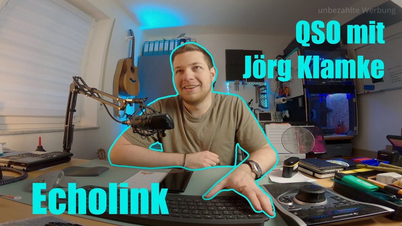 QSO mit Jörg Klamke DA6PP via Echolink (Qtel auf Linux) | Felix Lenz