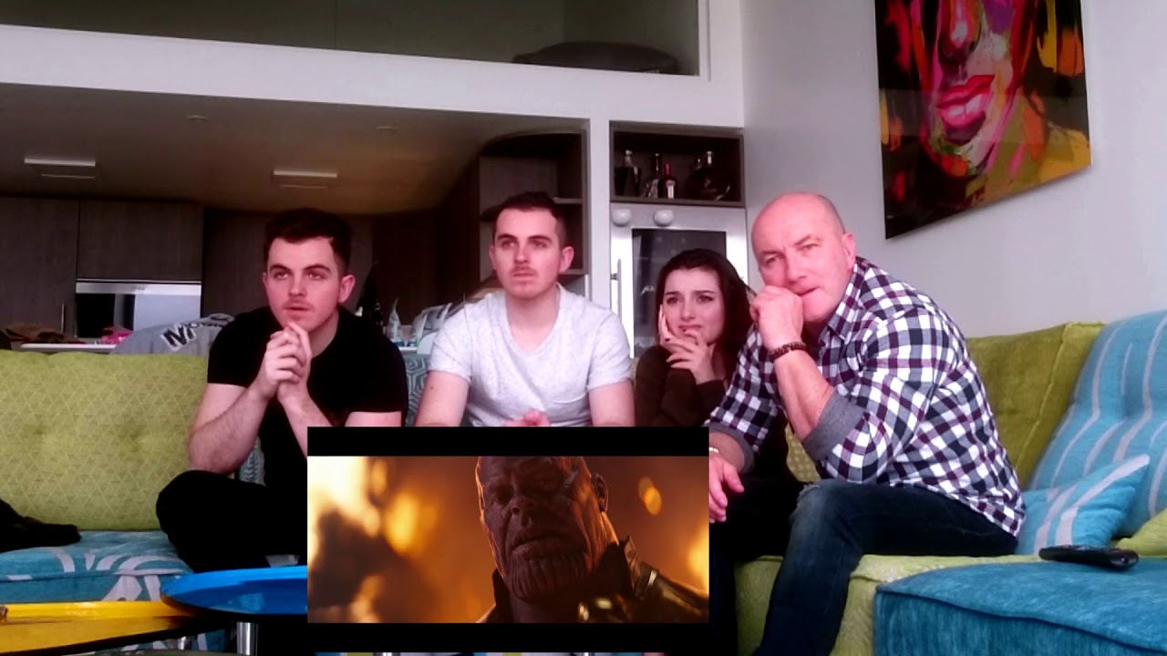 Avenger Infinity War Trailer 1 Bande Annonce VF Reaction en Famille French Official Marvel