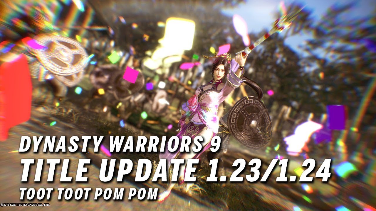 Dynasty Warriors 9 - Title Update 1.23/1.24