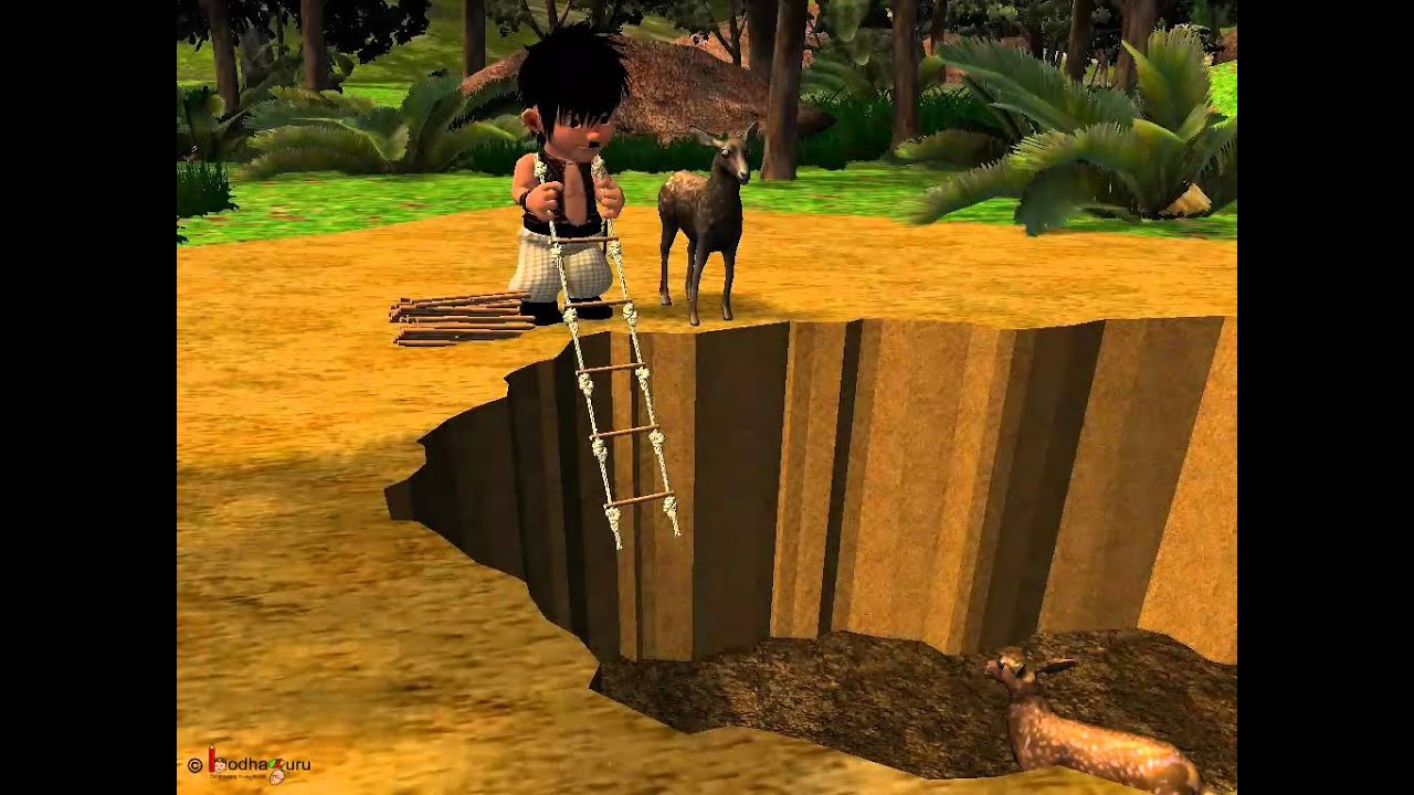 Short Animated  Story on bundle counting - The magical rope - English | BodhaGuru stories