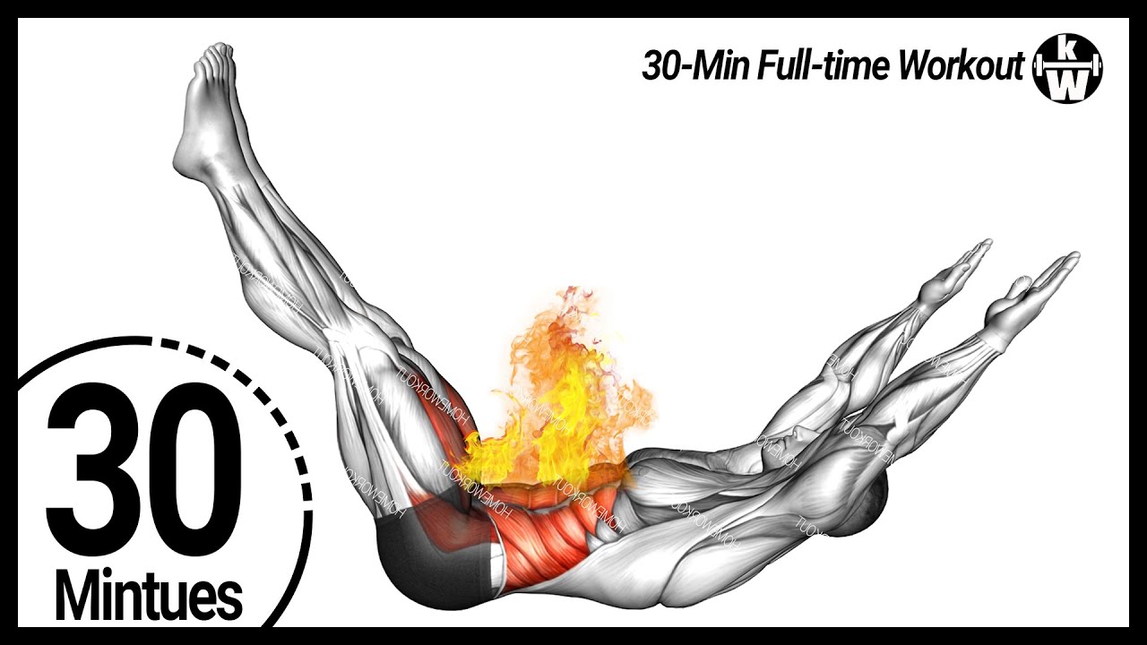 30-Min Ab Workout! 100% Guaranteed Six Pack.
