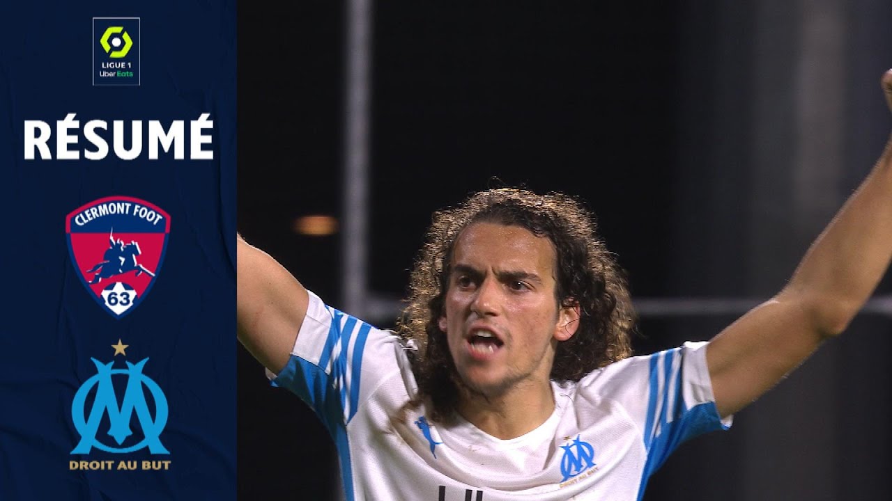CLERMONT FOOT 63 - OLYMPIQUE DE MARSEILLE (0 - 1) - R&eacute;sum&eacute; - (CF63 - OM) / 2021-2022