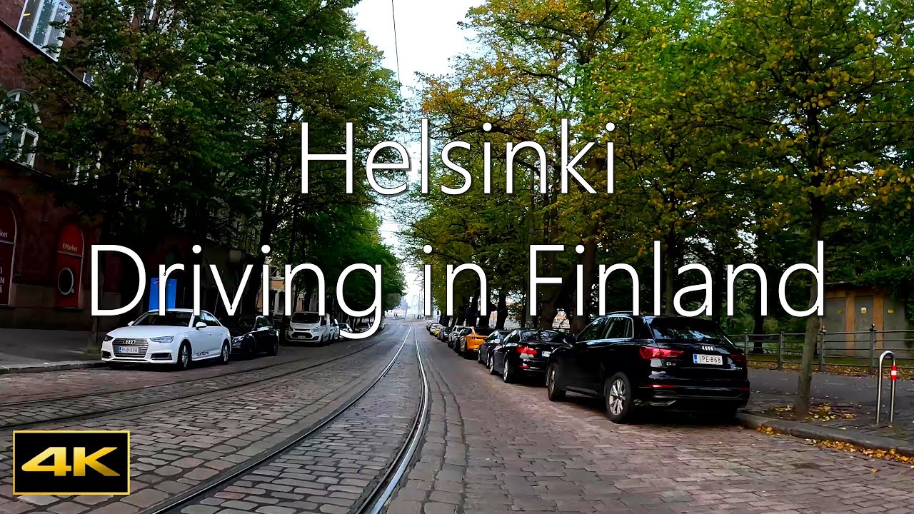 Driving in Finland Helsinki