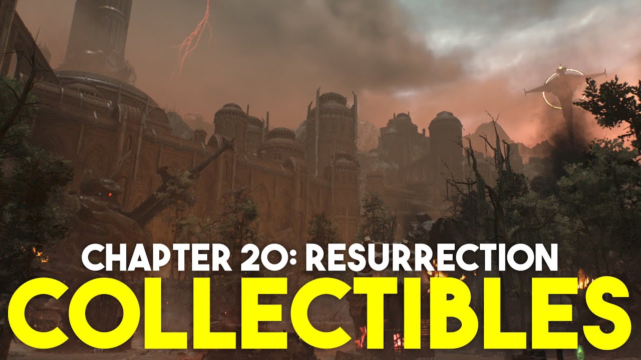 Doom The Dark Ages - Resurrection All Collectibles (Secrets, Gold, Toys, Codex, Upgrades)