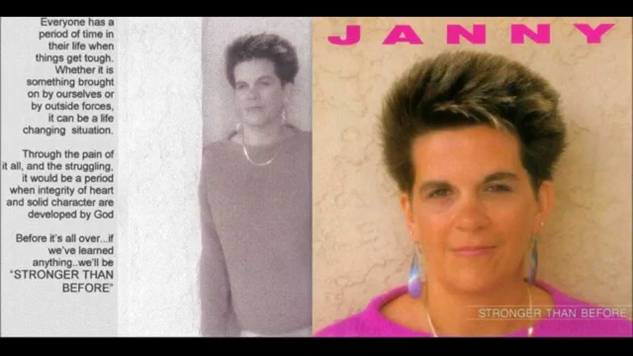 Janny Grein ~ Stronger Than Before [HQ] (original LONG version) 1988