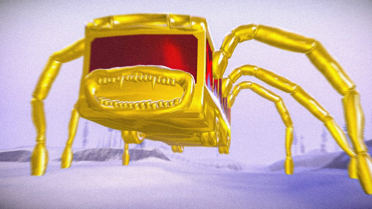 too realistic GIANT GOLDEN BUS EATER | gmod realism