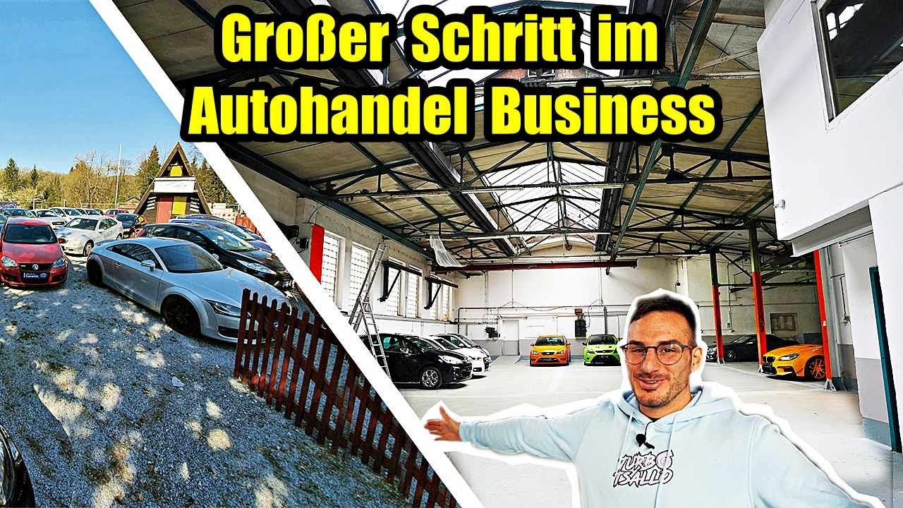 vom KIESPLATZ zur AUTOGALERIE - Tsallo Automobile wächst!
