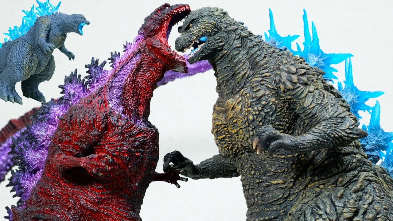 【ゴジラ-1.0】特大マイゴジ熱線放射ver.とムビモンをレビュー!!【東宝30cm限定】ムービーモンスターシリーズ　地上波放送記念 金曜ロードショー　シン・ゴジラ ゴジラ・ザ・ライド 比較