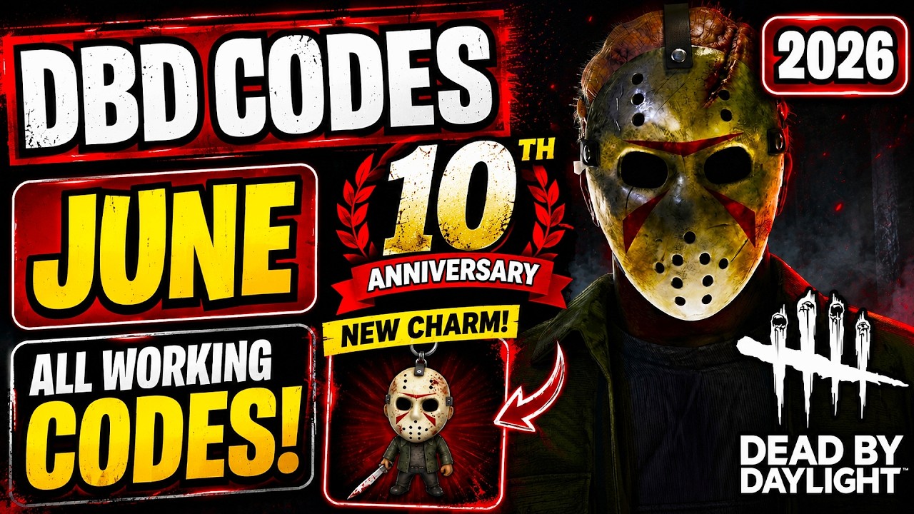 DBD 10th Anniversary Free Rewards (2026) &ndash; 10M Bloodpoints & New Charm Codes (Working)
