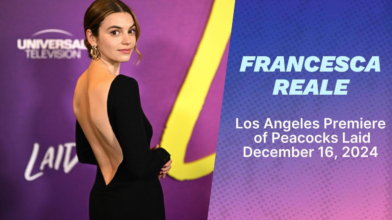Francesca Reale - Los Angeles Premiere of Peacocks Laid - December 16, 2024