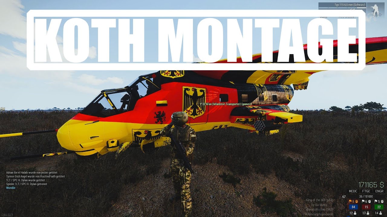 Arma 3 KOTH Montage | Perfomance Update goes brrrr