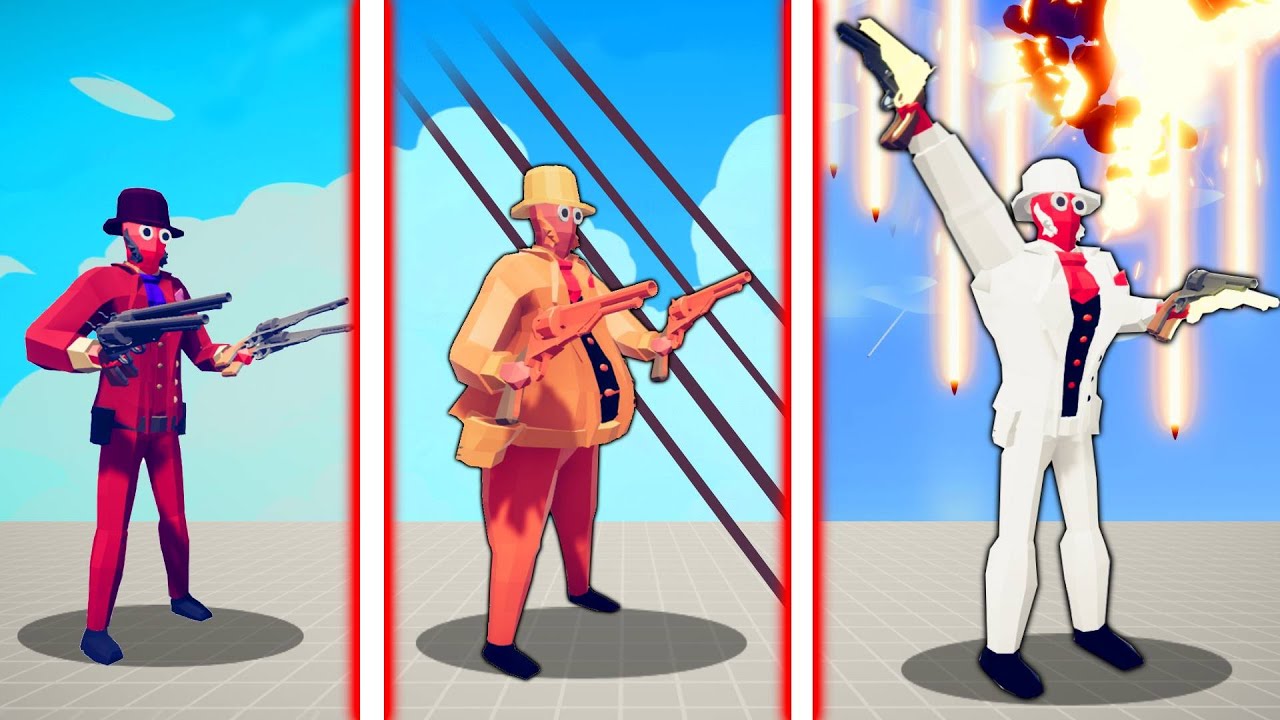 EVOLUTION OF SUPER GUNSLINGER | TABS - Totally Accurate Battle Simulator