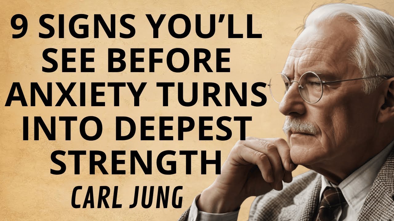 9 Signs You’ll See Just Before Anxiety Turns Into Your Deepest Strength | Carl Jung