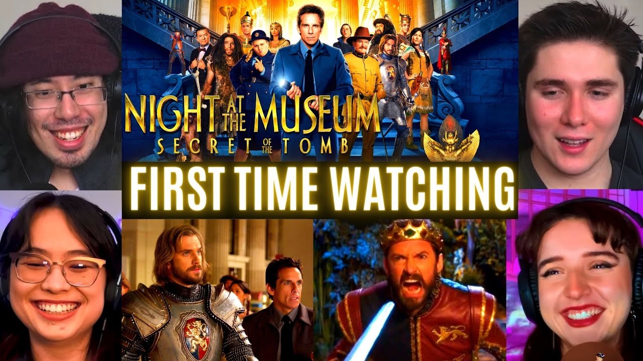 REACTING to *Night at the Museum 3* HUGH JACKMAN??!! (First Time Watching) Comedy Movies