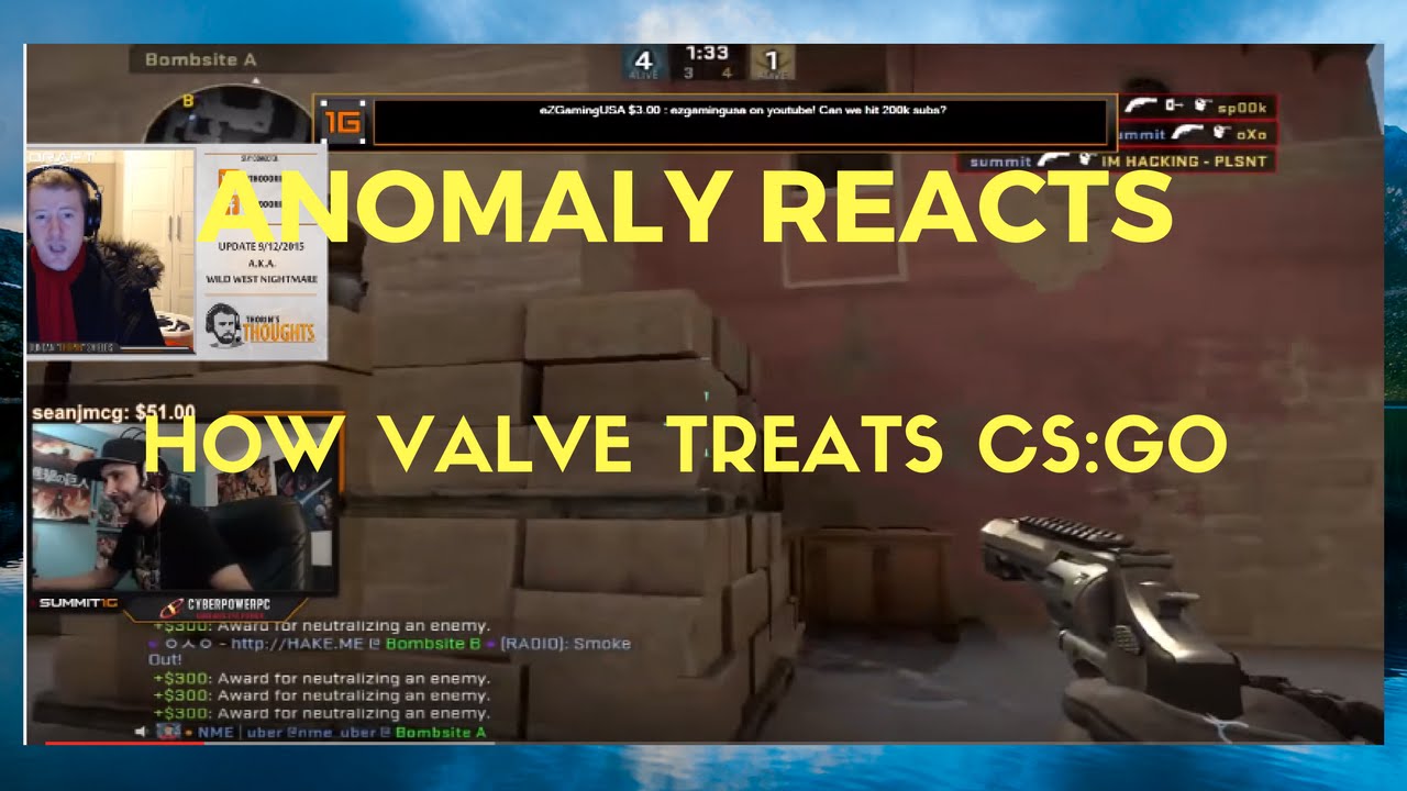 Anomaly reacts to 