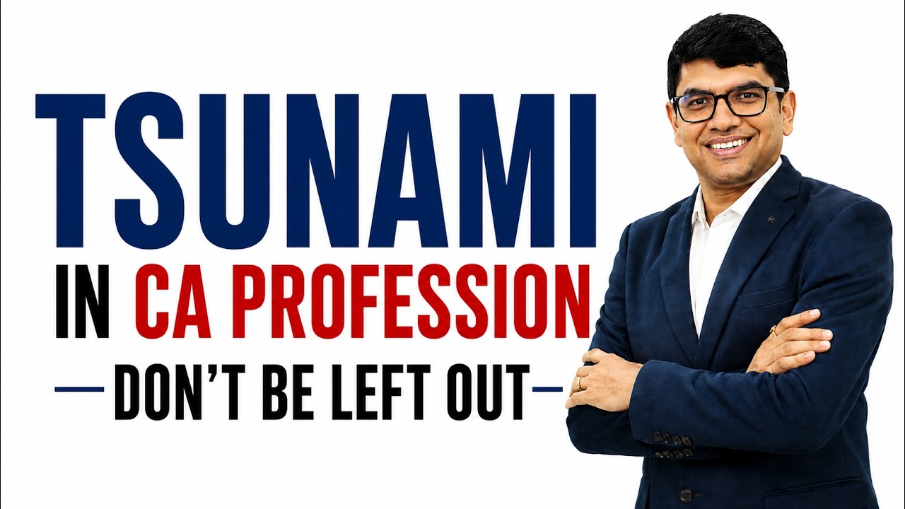 Don't Be Left Out ! CA Profession is Changing Forever