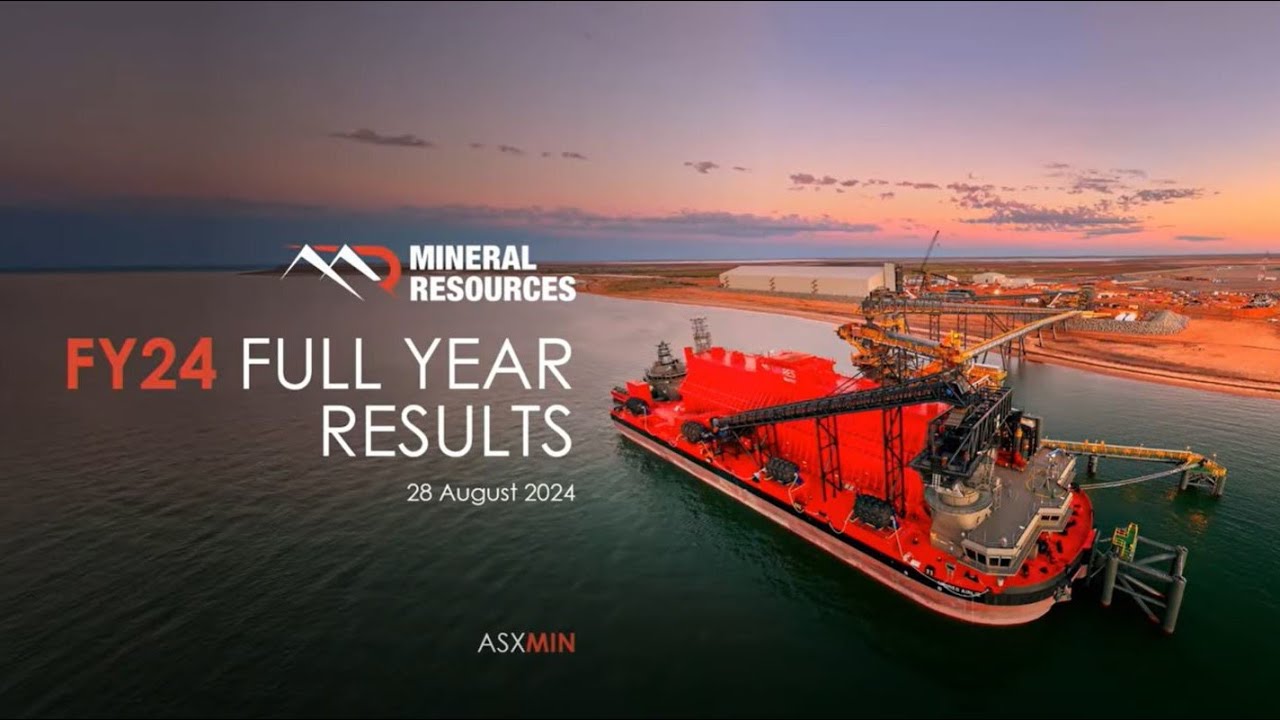 MinRes FY24 Financial Results Presentation - Webcast