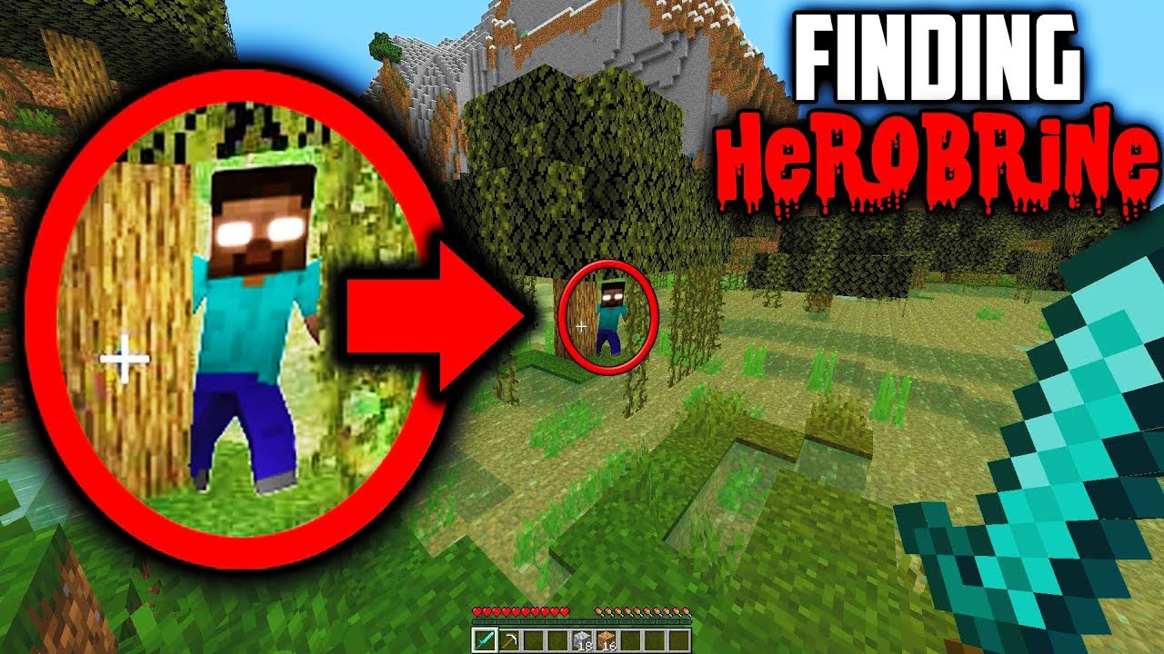 Herobrine keeps showing up in our Minecraft 1.14 Server... (NEW HEROBRINE SIGHTING in Minecraft)