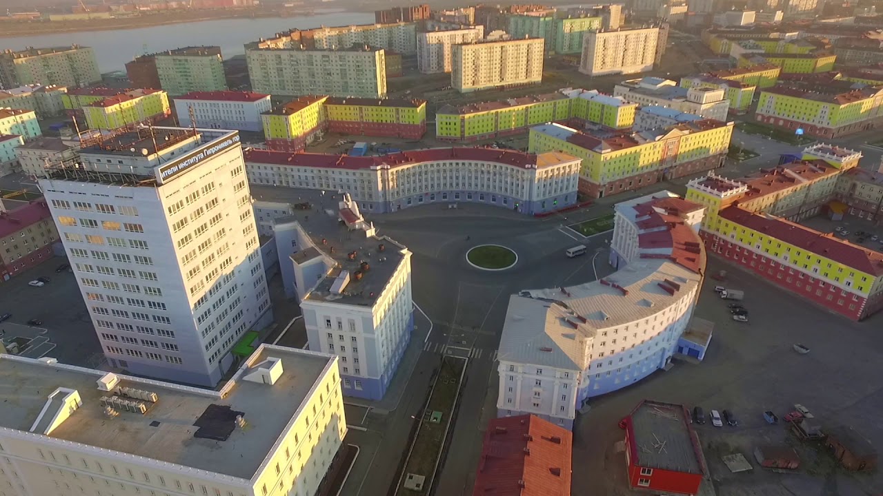 Норильск вид сверху