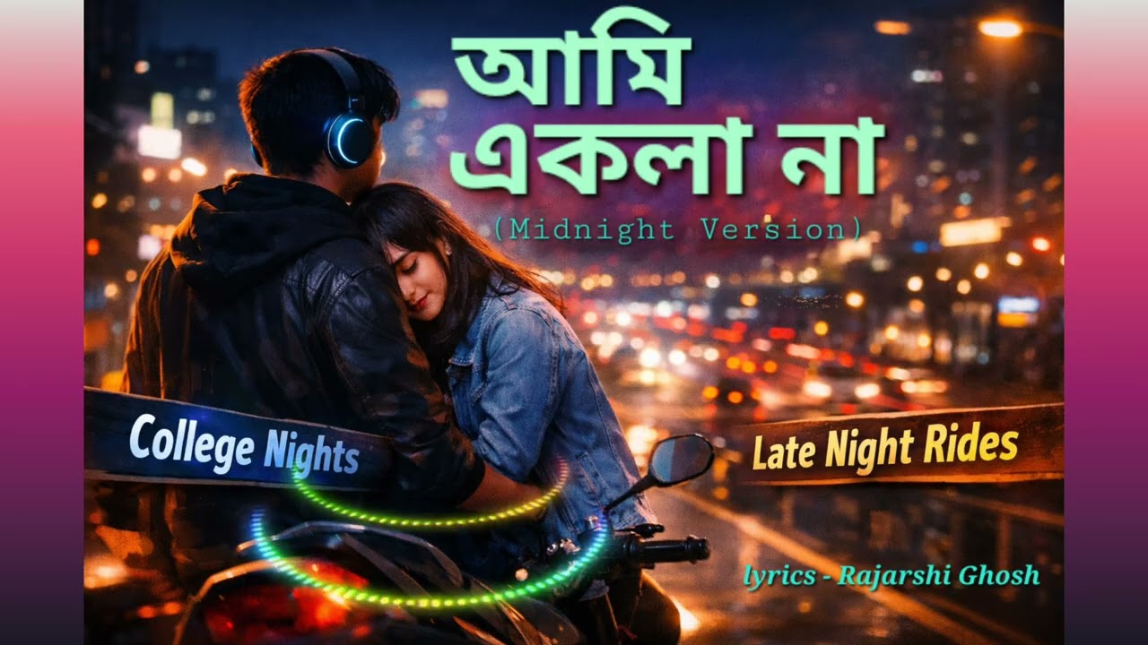 Ami Ekla Na ( আমি একলা না) - Rajarshi Ghosh (Bengali Cover of Alone - @Alanwalkermusic & @avamax )
