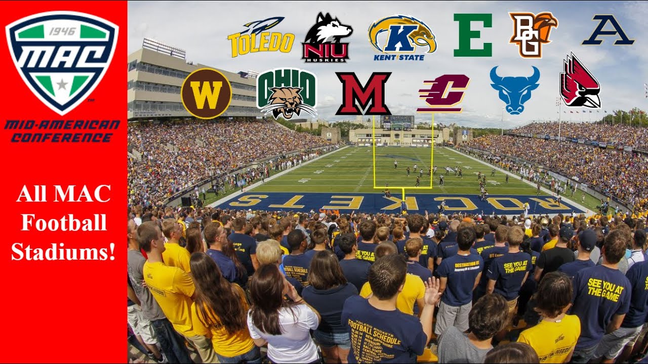 All MAC Football Stadiums!