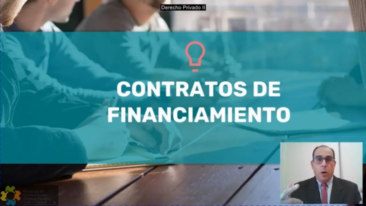 Contratos de financiamiento