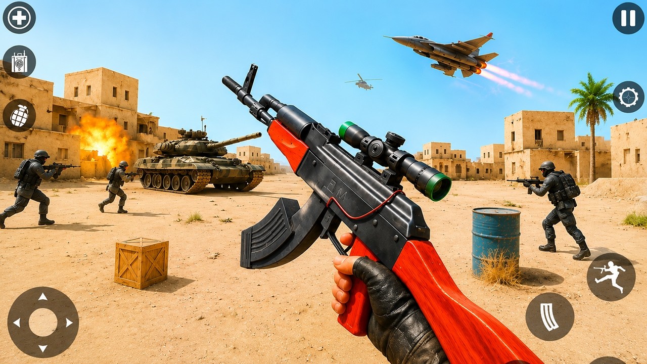 Counter Terrorist Missions Gun Shooter Game - Banduk Wala Game - Android GamePlay #5