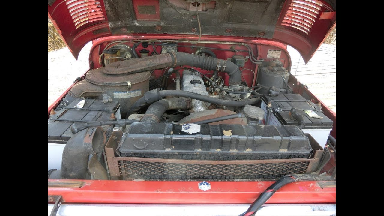 Landcruiser 40 BJ41 1979 engine start  ランクル40 ランドクルーザー40