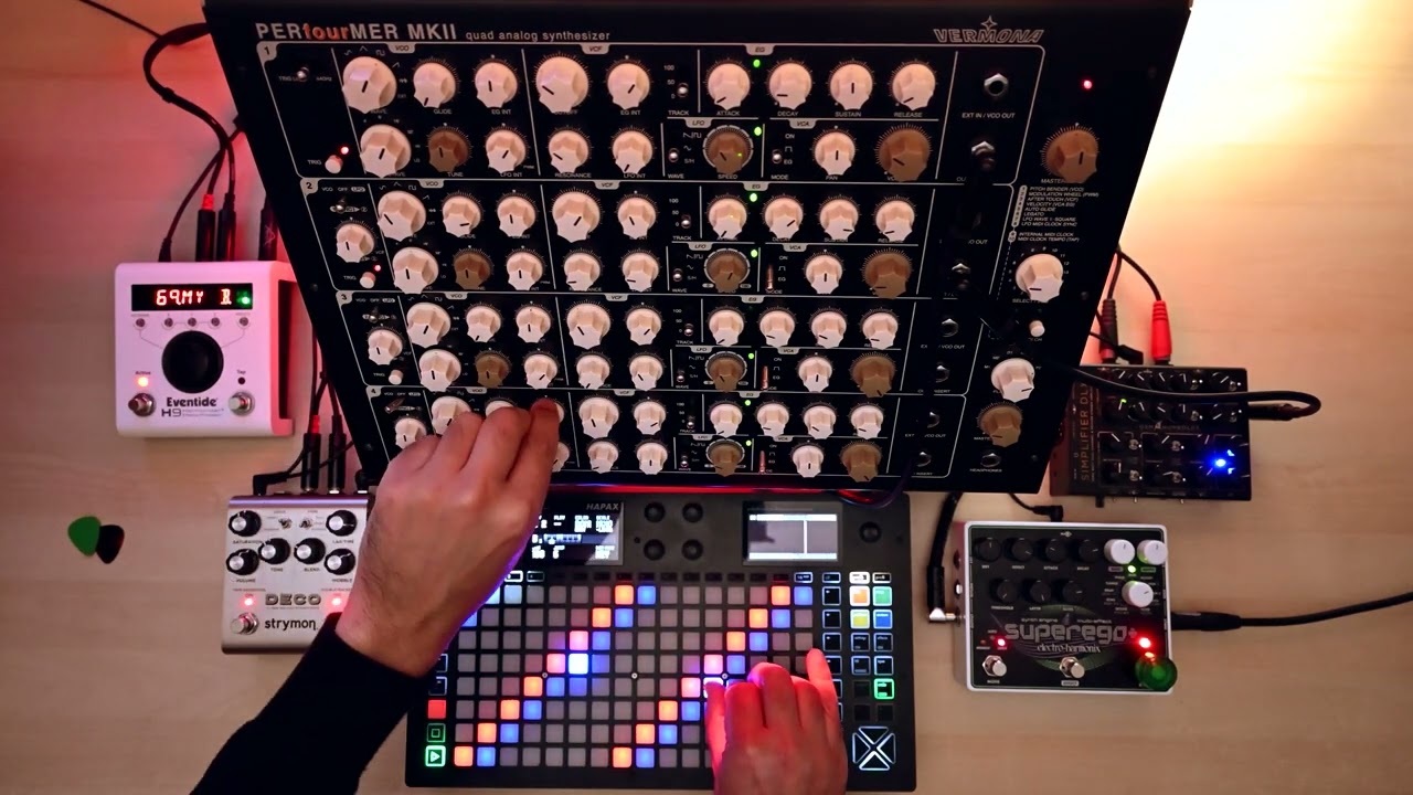 109▶️ From scratch - Needles (Perfourmer Mk2 + Superego+ + H9 // Deco v2 // Simplifier Dlx // Hapax)
