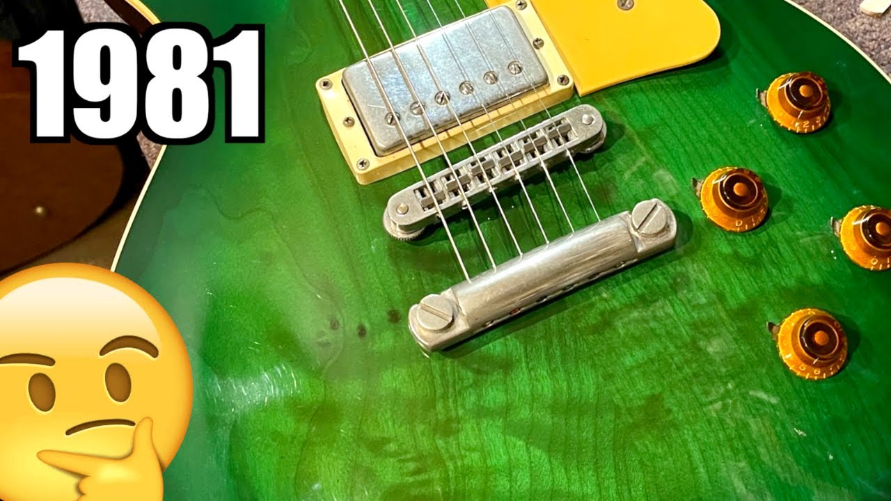 Could This Really Be Original? | Greenburst 1981 Gibson Les Paul Heritage 80 Elite + More