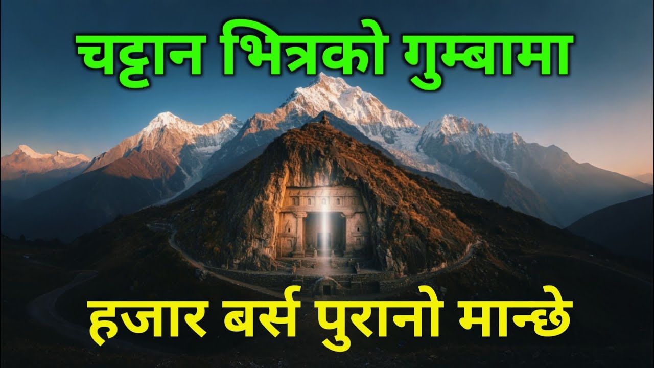 डरलाग्दो भिरको चट्टानभित्र रहस्यमय गुम्बा भेटियो | एक हजार बर्ष पुरानो मान्छेले ध्यान गरेको ठाउँ