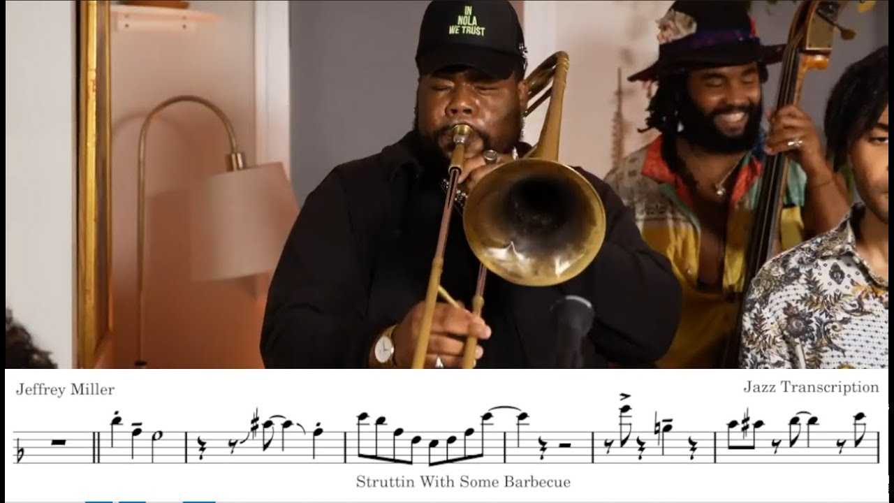 The HIPPEST New Orleans Trombone Solo