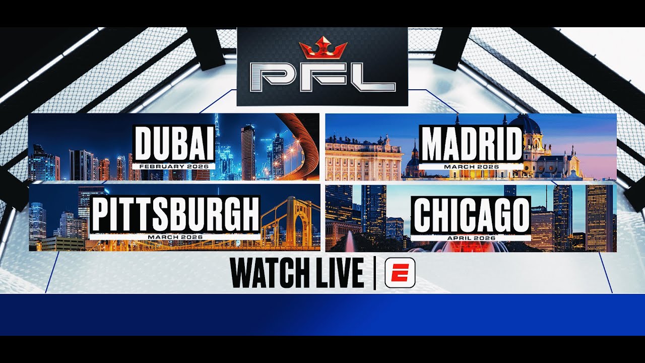 Massive PFL 2026 Update: New Format, New Cities, More MMA