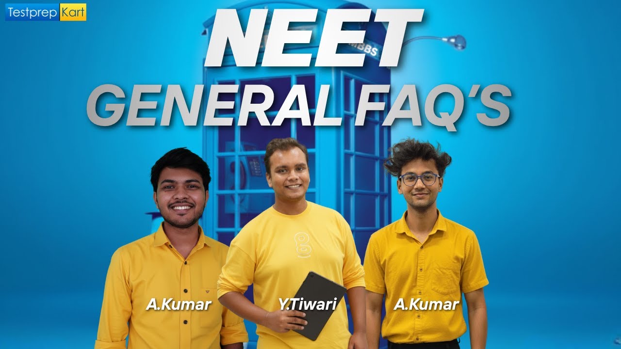 Общие часто задаваемые вопросы по NEET — Раздел 1 | От TestprepKart #neet #neet2026 #neetpreparat...