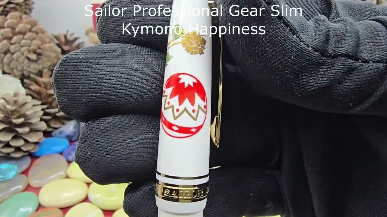 Cruzaltpens - Pluma Estilogr&aacute;fica Sailor Professional Gear Slim Kymono Happiness
