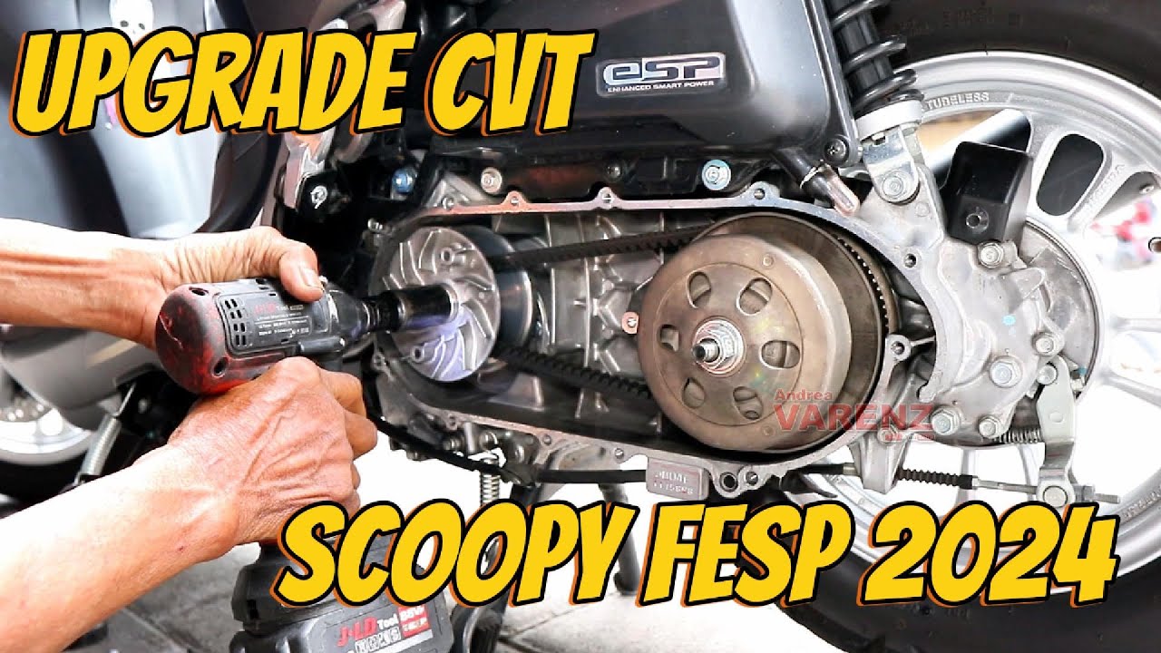 [VLOG] Upragde kirian (CVT) Scoopy ESP 2024