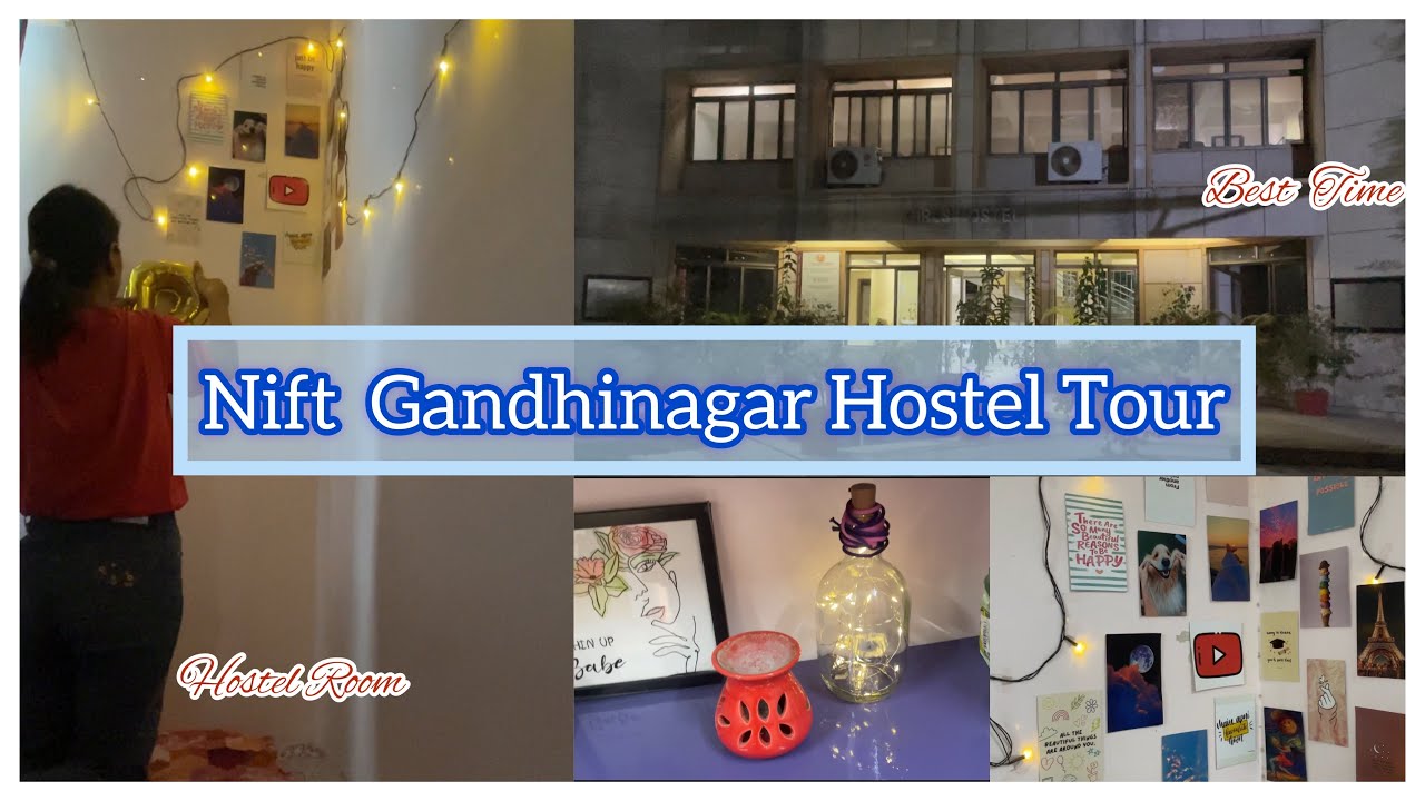 NIFT Gandhinagar Hostel Tour | My Hostel Room🦋