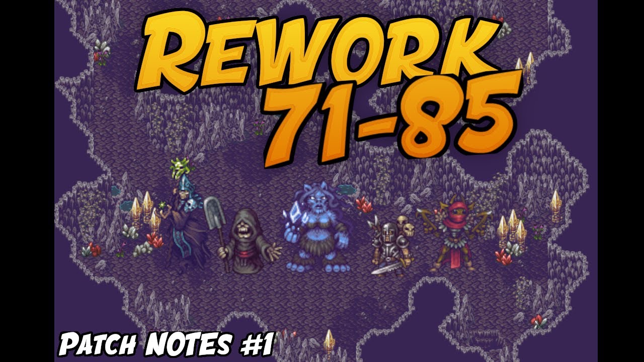 Rework 71-85 Margonem | Patch NOTEs #1