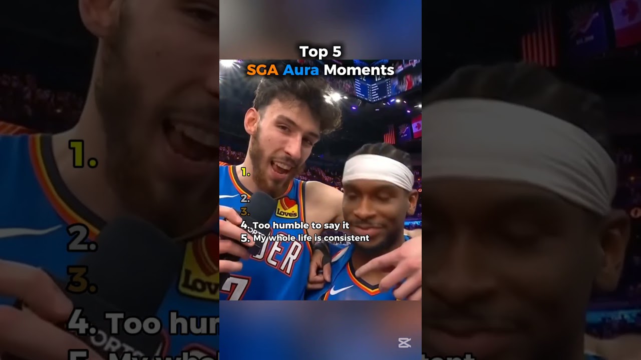 Top 5️⃣ SGA Aura Moments #shorts