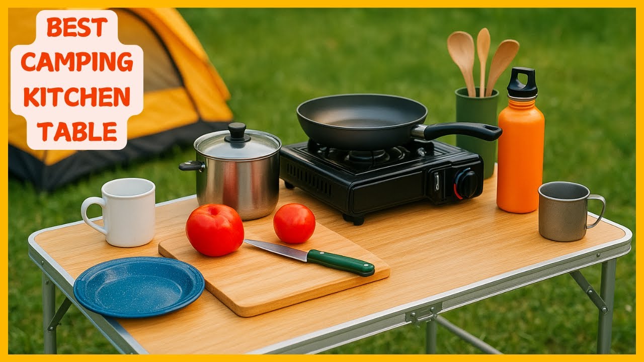 ✅ Top 5 Best camping kitchen table  Cook Anywhere Outdoors